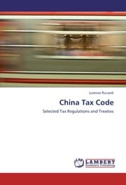 Cover von China Tax Code