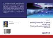 Cover von Stability constants of metal complexes