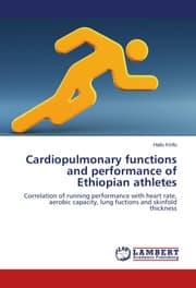 Cover von Cardiopulmonary functions and performance of Ethiopian athletes