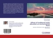 Cover von Effects of traditional water allocation on environmental flows