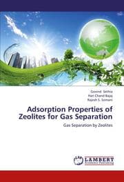 Cover von Adsorption Properties of Zeolites for Gas Separation