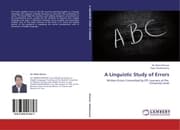 Cover von A Linguistic Study of Errors