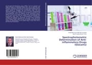 Cover von Spectrophotometric Determination of Anti-inflammatory Drugs (Oxicams)