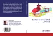 Cover von Coalition Government And Reforms