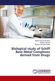 Cover von Biological study of Schiff Base Metal Complexes derived from Drugs
