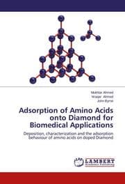Cover von Adsorption of Amino Acids onto Diamond for Biomedical Applications