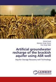 Cover von Artificial groundwater recharge of the brackish aquifer using ASR well