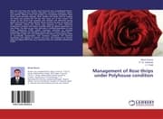 Cover von Management of Rose thrips under Polyhouse condition
