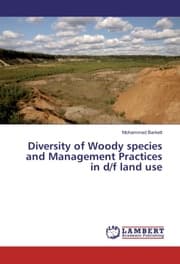 Cover von Diversity of Woody species and Management Practices in d/f land use