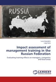 Cover von Impact assessment of management training in the Russian Federation