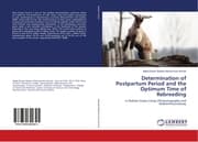 Cover von Determination of Postpartum Period and the Optimum Time of Rebreeding