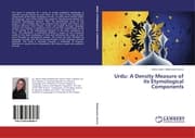 Cover von Urdu: A Density Measure of its Etymological Components