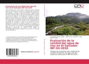 Cover von Evaluación de la calidad del agua de ríos en El Salvador IBF-SV-2010