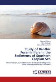 Cover von Study of Benthic Foraminifera in the Sediments of Southern Caspian Sea