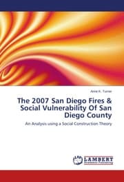 Cover von The 2007 San Diego Fires & Social Vulnerability Of San Diego County