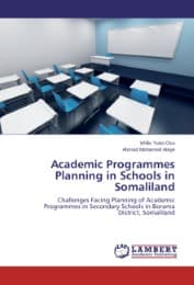 Cover von Academic Programmes Planning in Schools in Somaliland