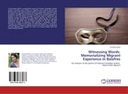 Cover von Witnessing Words: Memorializing Migrant Experience in Balafres
