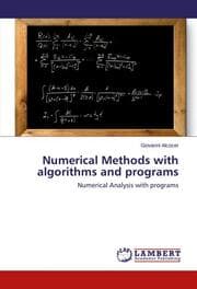 Cover von Numerical Methods with algorithms and programs