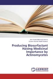 Cover von Producing Biosurfactant Having Medicinal Importance by Actinomycetes