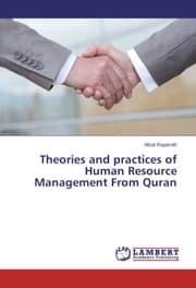 Cover von Theories and practices of Human Resource Management From Quran