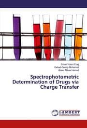 Cover von Spectrophotometric Determination of Drugs via Charge Transfer