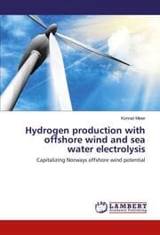 Cover von Hydrogen production with offshore wind and sea water electrolysis