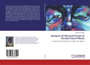 Cover von Analysis of Musical Forms in Yoruba Court Music