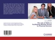 Cover von The role of NGOs in Facilitating Women Access to Financial Services