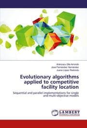 Cover von Evolutionary algorithms applied to competitive facility location