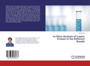 Cover von In-Silico Analysis of Leptin Protein in Six Different Breeds