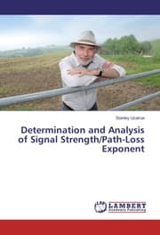 Cover von Determination and Analysis of Signal Strength/Path-Loss Exponent