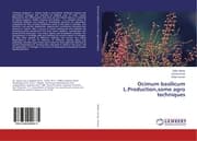 Cover von Ocimum basilicum L.Production, some agro techniques