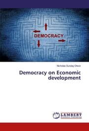 Cover von Democracy on Economic development