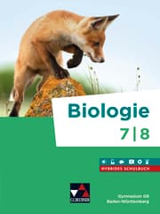 Cover von Biologie Baden-Württemberg G9 7/8 Ausgabe ab 2026