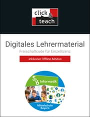 Cover von Informatik Mittelschule BY click & teach 5/6 Box