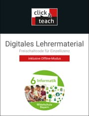 Cover von Informatik Mittelschule BY click & teach 6 Box