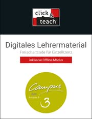 Cover von Campus B click & teach 3 Box