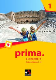 Cover von prima. Lehrerheft 1