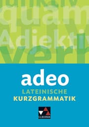 Cover von adeo. Lateinische Kurzgrammatik