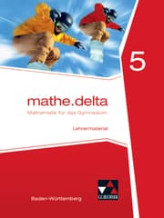 Cover von mathe.delta Baden-Württemberg LB 5