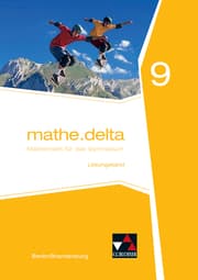 Cover von mathe.delta Berlin/Brandenburg LB 9