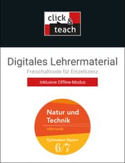 Cover von Natur und Technik click & teach 6/7 Box