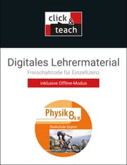 Cover von Physik Realschule BY click & teach 8 II/III Box