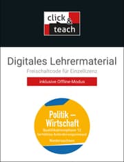 Cover von Kolleg Politik u. Wirt. NI click & teach QP 12 Box