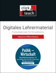 Cover von Qualifikationsphase NI click & teach 12 gA Box