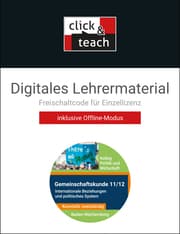 Cover von Internat. Beziehungen click & teach Box