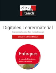 Cover von Enfoques al mundo hispánico click & teach Box