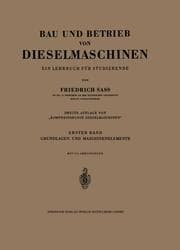 Cover von Bau und Betrieb von Dieselmaschinen