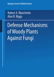 Cover von Defense Mechanisms of Woody Plants Against Fungi