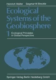 Cover von Ecological Systems of the Geobiosphere